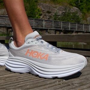 Hoka Bondi 8 Harbor Mist / Lunar Rock
